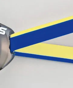 Spare Goggle Strap Flat  Blue/Yellow